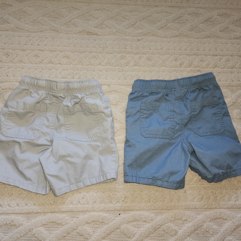 Cat & Jack Kids' Shorts Set - Navy, Light Blue, Olive, Gray - Picture 9 of 13
